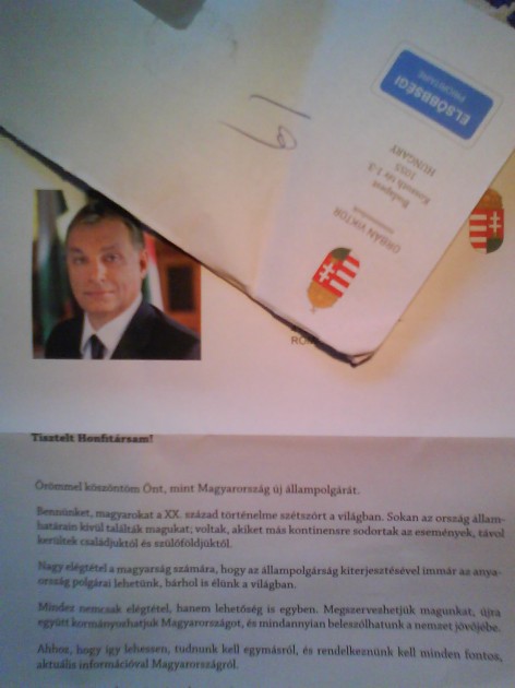 level orban itthon