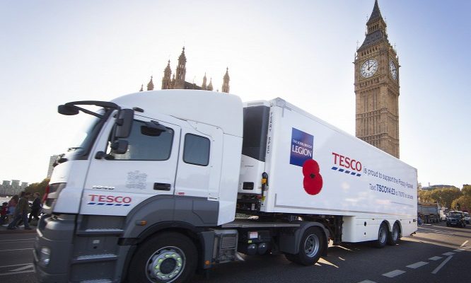 Tesco truck